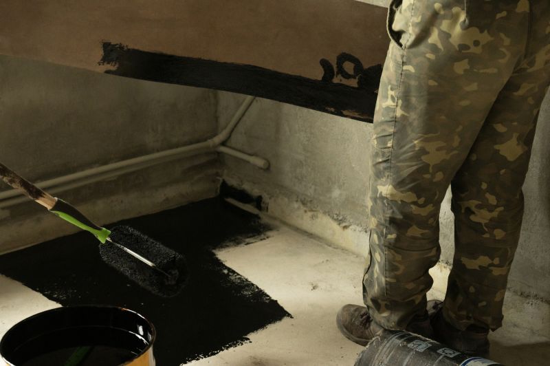 Applying Waterproof Sealant